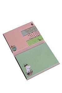 Note-it with plastic adhesive marks