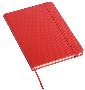 Notebook CARB , A5, red