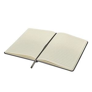 Notebook, in DIN A5 size, grey