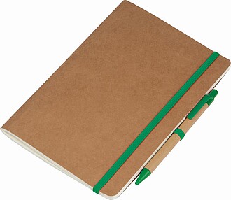 Notebook with ball pen