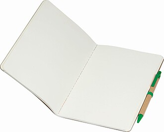 Notebook with ball pen
