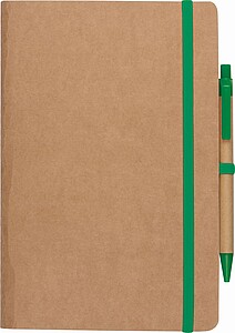 Notebook with ball pen