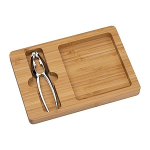 Nutcraker with bamboo bowl
