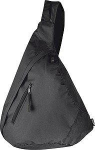 Nylon backpack, black