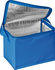 Nylon cooler bag, blue