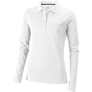 Oakville long sleeve womens polo