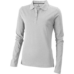 Oakville long sleeve womens polo