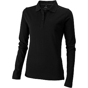 Oakville long sleeve womens polo