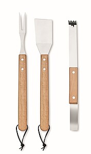 Oakwood barbecue set, wood
