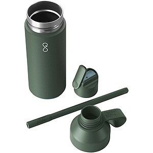 Ocean Bottle GO 500 ml vacuum insulated water bottle, forest green