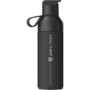Ocean Bottle GO 500 ml vacuum insulated water bottle, obsidian black