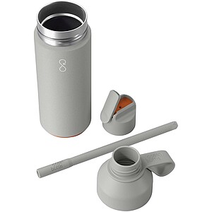 Ocean Bottle GO 500 ml vacuum insulated water bottle, rock grey