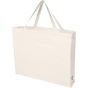 Odessa 220 g/m2 GRS recycled cotton tote bag 40L, natural