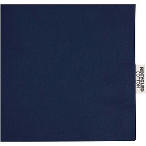 Odessa 220 g/m2 GRS recycled cotton tote bag 40L, navy