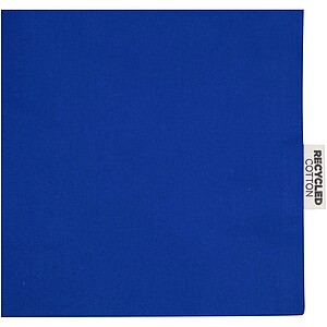 Odessa 220 g/m2 GRS recycled cotton tote bag 40L, royal blue