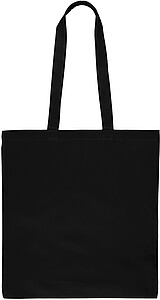 Oeko-Tex cotton (140 gsm) shopping bag Kenneth, black