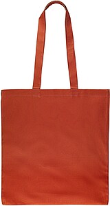 Oeko-Tex cotton (140 gsm) shopping bag Kenneth, red