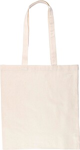 Oeko-Tex cotton (140 gsm) shopping bag Leonard, khaki
