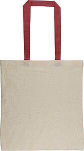 Oeko-Tex® cotton (140 gsm) shopping bag Maris, red