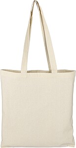 Oeko-Tex cotton (180 gsm) shopping bag Joshua, khaki