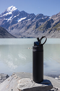 Omni Sip RCS certified re-steel lockable bottle 700ml, black