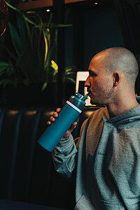 Omni Sip RCS certified re-steel lockable bottle 700ml, blue