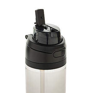 Omni sip RCS RPET water bottle 800ML, black