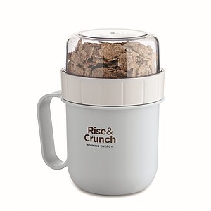 On the go cup in PP 450 ml, baby blue