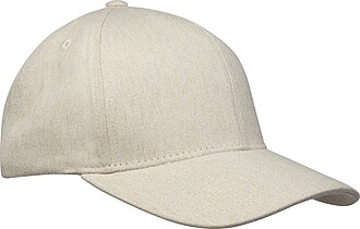 Opal 6 panel Aware™ recycled cap, oatmeal
