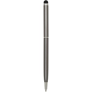Ore aluminium ballpoint pen with stylus (blue ink), titanium