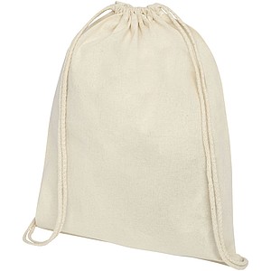 Oregon 140 g/m2 cotton drawstring backpack