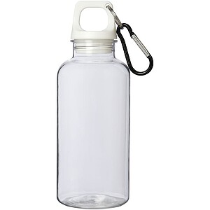Oregon 400 ml RCS certified recycled plastic water bottle with carabiner