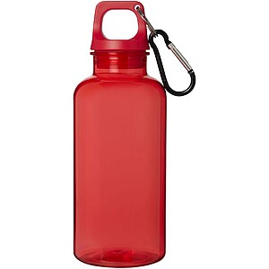 Oregon 400 ml RCS certified recycled plastic water bottle with carabiner