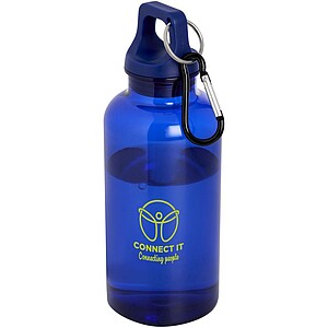 Oregon 400 ml RCS certified recycled plastic water bottle with carabiner