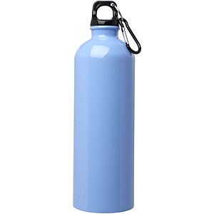 Oregon 750 ml RCS certified single wall stainless steel water bottle with carabiner, cloud blue