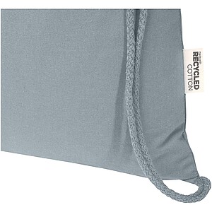 Oregon Blend 140 g/m2 GRS recycled drawstring bag 5L, grey