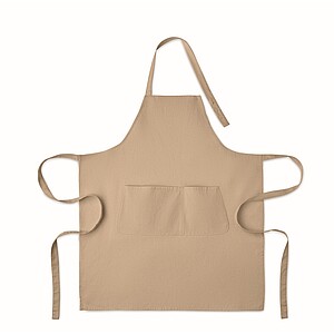Organic cotton apron 240 gr/m2, rope