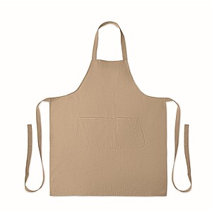 Organic cotton apron 240 gr/m2, rope