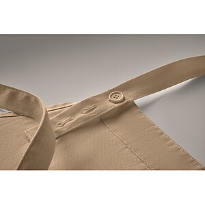 Organic cotton apron 240 gr/m2, rope