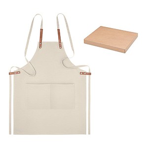 Organic cotton apron 340 gr/m2
