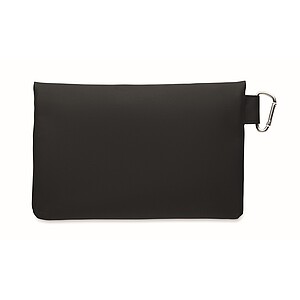 Organizer pouch in 600D RPET, black