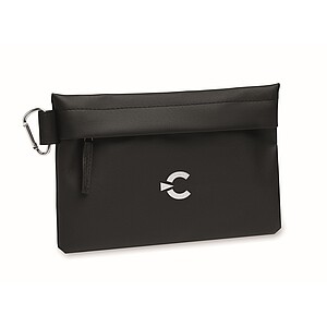 Organizer pouch in 600D RPET, black
