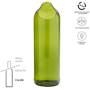 Originalhome 750 ml water carafe, green