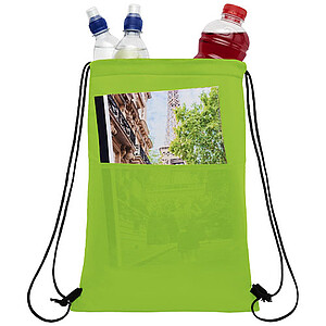 Oriole 12-can drawstring cooler bag 5L