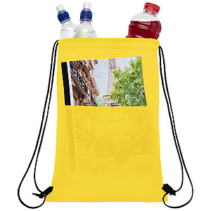 Oriole 12-can drawstring cooler bag 5L