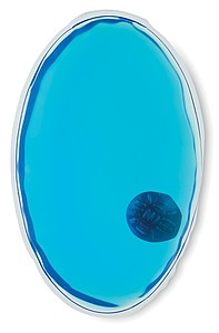 Oval hand warmer