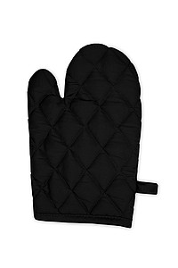 Oven Gloves 180 gr, 100% cotton 21 x 30 cm Black