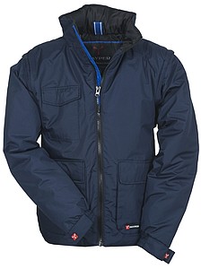 Padded jacket, ESCAPE, dress blue/royal blue, L