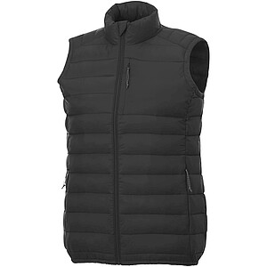 Pallas mens recycled insulated bodywarmer, solid black
