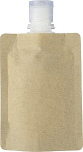 Paper bag sunscreen lotion Kyle, brown
